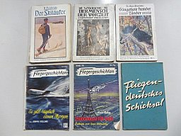 6 Hefte Bücher Fliegergeschichten Abenteuer