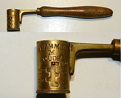 Pulvermaß, Frankreich 19. Jahrhundert