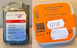 6mm VFG Laufreiniger 500 Stück