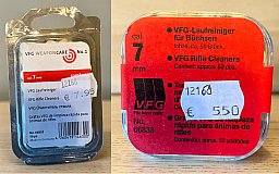 7 mm VFG Laufreiniger 200 Stück