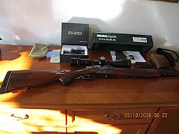 BBF CZ Mod. 584 Ansitz- Schlechtwetter- Waffe 7x57R / 12/70 KOMPLETT !