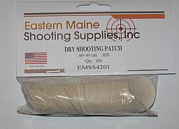 100 Schusspflaster von "Eastern Maine".40 - .49 cal.