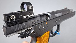 CZ 75 TS Orange Sportpistole mit Sight keine Shadow Tactical Sports 9mm Luger