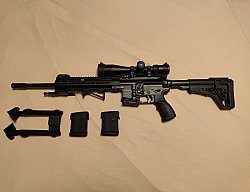 Haenel CR 223 Komplettset – Kal. .223 Rem. – Mit Fortmeier Bipod, Zielfernrohr & Munition