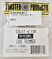 Forster/Bonanza Spannzange Nr. 2 für Hülsentrimmer