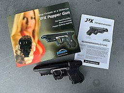 PIEXON JPX Jet Protector – Tierabwehrgerät / Pepper Gun – Schwarz – Originalverpackung