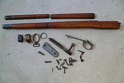 Ersatzteile und Schaft Enfield No. 4 MK I Long Branch