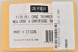 Forster/Bonanza Pilot .264 (6,5mm) Part CT1026