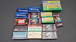 9mm Luger 1000 Schuss Munition Patronen