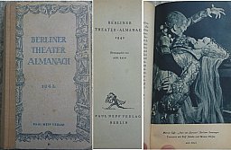 Buch „Berliner Theater-Almanach 1942“