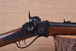 Pedersoli Western Sharps 1863 – Kal. .54 – Doppelstecher – neuwertig – Zubehör