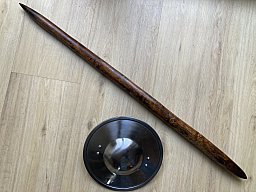 Venezianischer Kampfstock + Buckler - Rapier, Degen, Dolch, Shillelagh