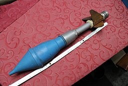 Bw. Deko Rakete zur kleinen Panzerfaust.