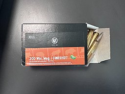 RWS .300 Win. Mag. Cineshot 9,5g/147grs. 29 von 30 Schuss - Nur Abholung Berlin-Mitte