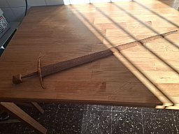 Grunwald mittelalterliches Eisenschwert