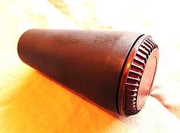 Bakelit Zünderbüchse 1233 Zünderdose 1941 cqd 2.WK Granate Wehrmacht