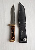 Miguel Nieto (Spanien)Jagdmesser mit Lederscheide