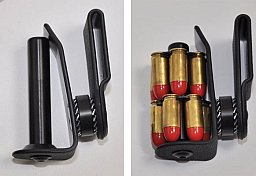 1 x SICKINGER Clip Halter > für 2x Moon-Clip 9mm 9x19 8-Shoot oder .45 ACP 6-Shot | S&W 629 Korth NX