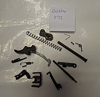 Kleinteilekonvolut PTB Waffe Walther P 22