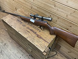 Einzelladerbüchse Anschütz Kal..22lr. mit ZF 4x24!