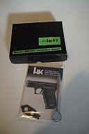 originaler Karton der Heckler & Koch P7