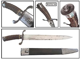 Schwerer Hirschfänger - Standhauer