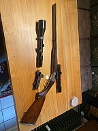 Antoni Zoli Doppelbüchse 9,3x74R mit 3 Gläsern