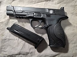 CO2 Pistole Smith & Wesson Performance Center Ported M&P9L Kaliber 4,5 mm BB
