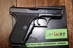 Heckler & Koch P 7 im Kaliber 9mmLuger mit original Schachtel