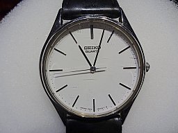 Seiko Unisex Herren/Damen Uhr mit Lederarmband