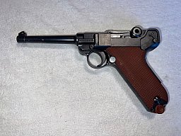 W+F Bern Ordonnanzpistole - Kal. 7,65mm Para - Nummerngleich