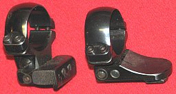 Zwei Montageteile für ZF / Zielfernrohr mit 25,4mm / 1" Rohrdurchmesser