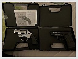 1x Zoraki R2 - 2 Zoll Chrom und Zoraki 914 schwarz