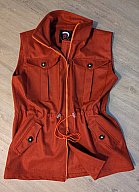 NEU! JAGDWESTE LODEN ORANGE