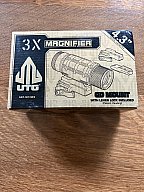 UTG 3 X Magnifier mit Schnellspannmontage