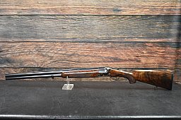 Bockdoppelflinte Merkel Mod. 200SC Kal. 12/76 ausgesuchtes Schaftholz