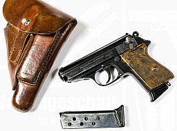 Walther Modell PPK Kal. 7,65 Browning Zella-Mehlis inkl. Tasche & 2 Magazine