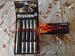 Pyro Konvolut, 15mm, Zink Feuerwerk