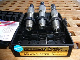 Redding Premium Matrizensatz, 308 Win. , metrisch mit Necksizer. Ein Bestseller bei uns.