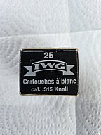 50 Stück IWG Knallpatronen Cal. 315 Knall (selten)