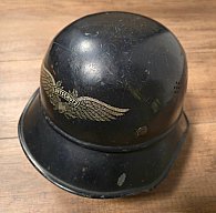 Stahlhelm Wehrmacht Luftschutz 2 Weltkrieg Gladiator RL 2 38/28