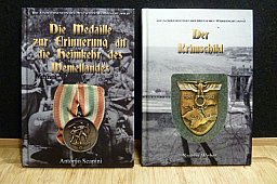 2x Bücher "Der Krimschild" und "Die Medaille Memellandes"