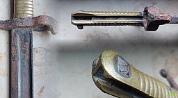 Yatakan Säbelbajonett M1842 Châtellerault 1869 Frankreich