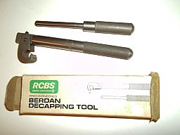 RCBS Berdan Decapping Tool 00195 / Auszieher für Berdan Zündhütchen.