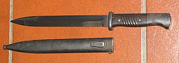 2 WK Bajonett Deutsch, ein 98K / K98 Bajonett 42cof