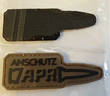 017132, ANSCHÜTZ,  Patch "APR" Weichgummi NEU