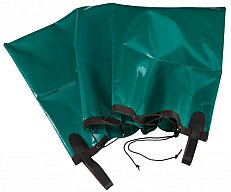 Faltbare Wildwanne / Wildtransportsack | 65x103cm | pflegeleicht, PVC-Planenstoff, Lederschlaufen!