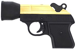 Signalpistole Record Modell B 1 S, 6mm Flobert Gold