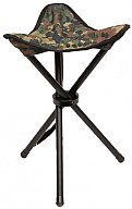 Dreibein / Klapphocker / Faltsitz - BW Flecktarn - 35 x 35 x 44 cm - belastbar bis 100kg