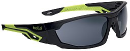 Tactical Brille Bollé® "Mercuro Rauch" Grün / Schwarz - für Outdoor und Arbeit
